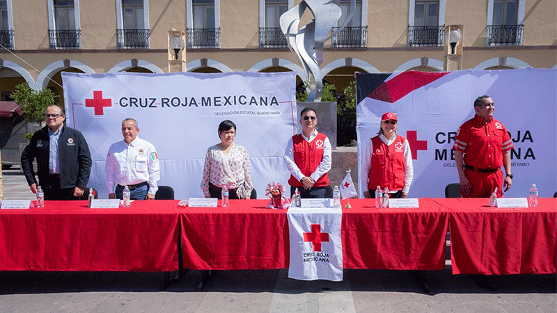 Conmemoran Día del Socorrista en Querétaro 