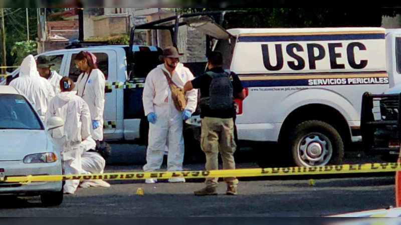 Ultiman a tiros a un hombre en Morelia, Michoacán 
