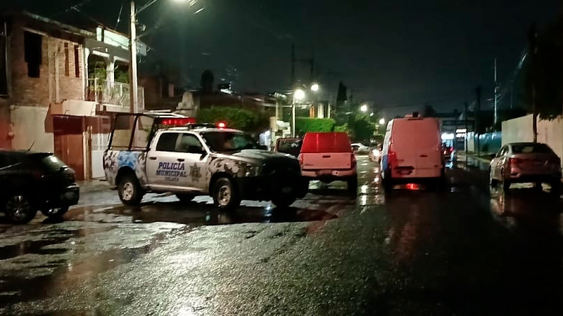 Privan de la vida a un hombre, en colonia Valles Reales, en Celaya, Guanajuato 