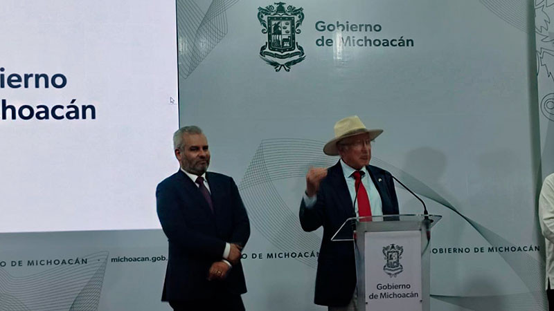 Seguridad, medio ambiente y formalidad laboral avanzan en Michoacán por el TMEC: Ken Salazar 