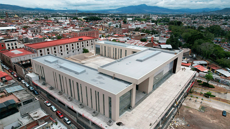 El Centro Administrativo de Morelia CAM, será un espacio moderno y funcional, destaca Alfonso Martínez 