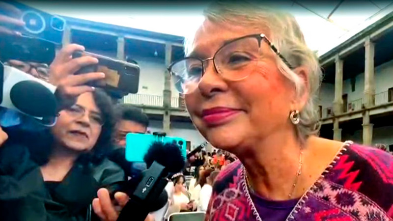 Descarta Olga Sánchez Cordero integrarse a gabinete de Sheinbaum 
