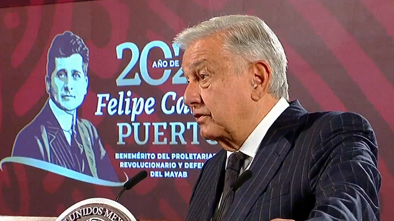 Dice AMLO que ya prepara pensión para su retiro 