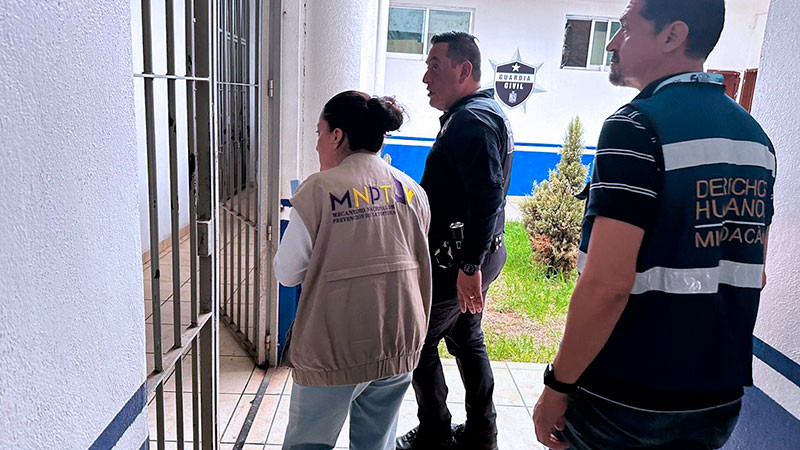 Supervisan CNDH y CEDH centros de detención para evitar y eliminar la tortura 