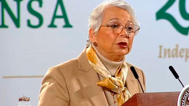 Olga Sánchez Cordero descarta ser parte del gabinete de Sheinbaum 