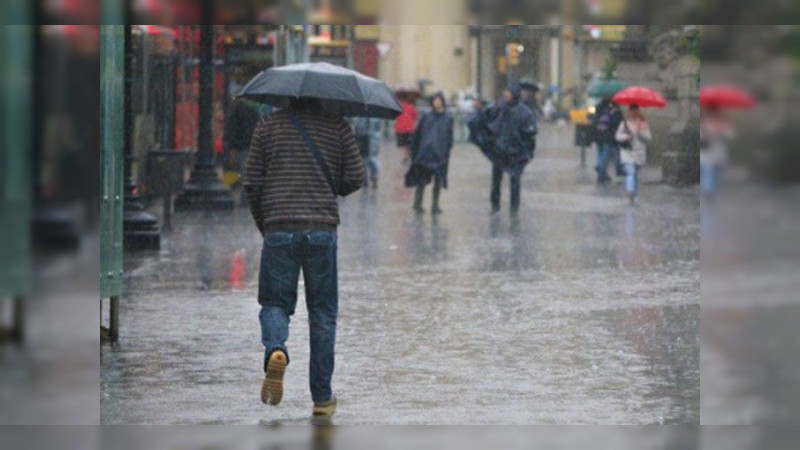 Activan doble alerta por lluvias fuertes en Ciudad de México 