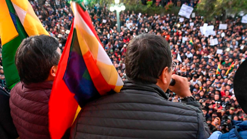 Presidente de Bolivia agradece rechazo internacional a "intentona golpista" 