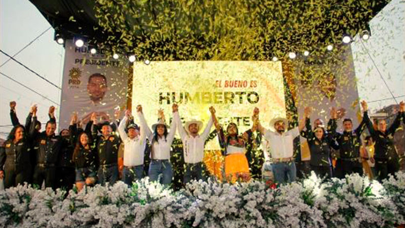 En Los Reyes, se consolidó la votación histórica más importante para el PRD: Humberto Jiménez 