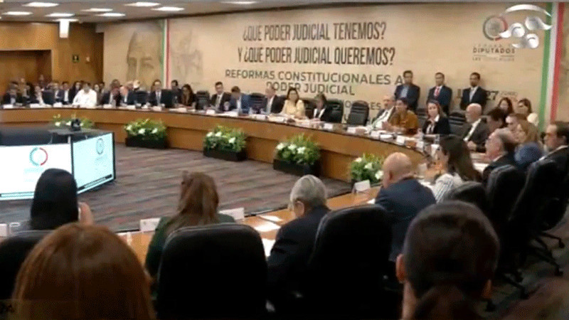 Inician diálogos sobre reforma judicial con división de ministros 