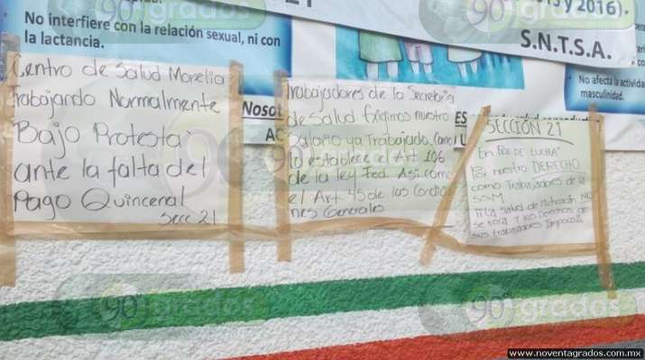 Detiene labores personal de la Secretaría de Salud - Foto 0 