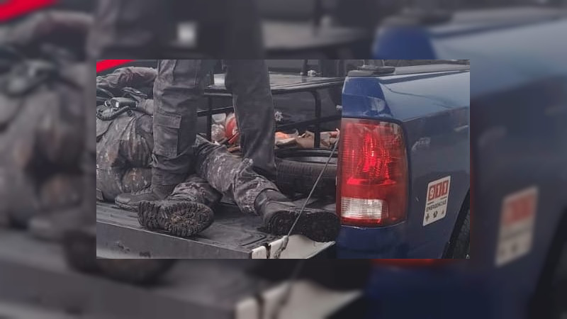 Se registra ataque armado contra elementos municipales sobre carretera Celaya-Salvatierra; hay dos lesionados de gravedad