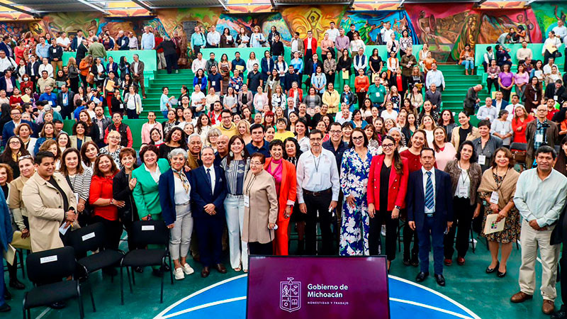 Inicia el Encuentro Pedagógico Michoacán con cientos de experiencias docentes 