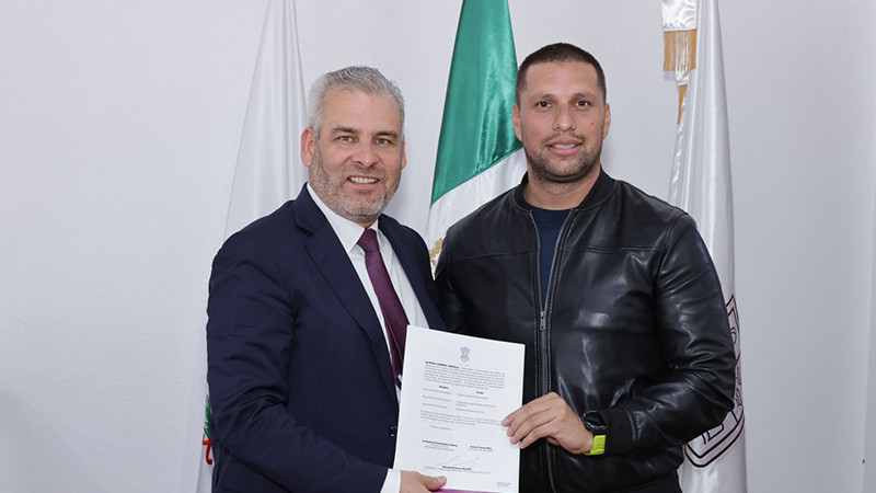  Designa Bedolla a Amuravi Ramírez como titular de Protección Civil Estatal 