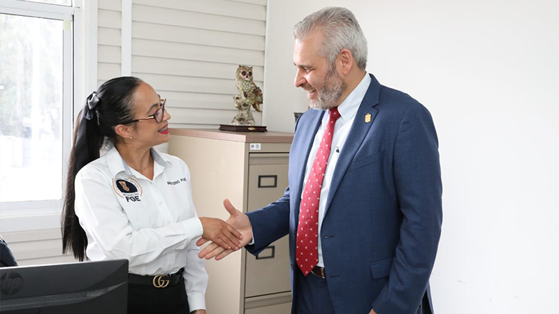 Complejo Sentimientos de la Nación de la FGE, un compromiso con la justicia: Bedolla 