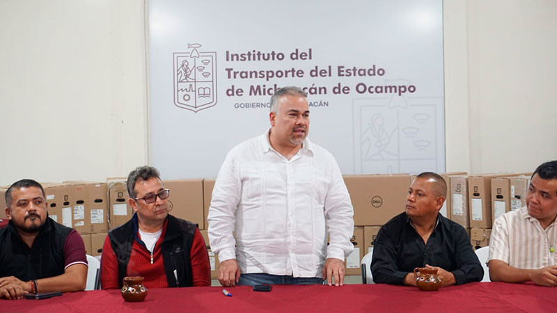 Actualización del padrón de concesionarios del transporte público en Michoacán ya es permanente 