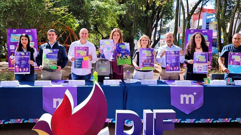 Invita DIF Morelia a disfrutar de un "Verano Creativo" 