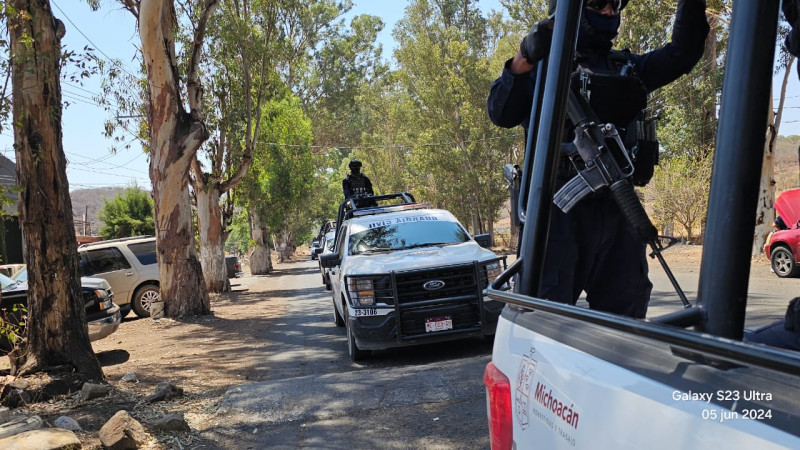 Emboscan a policías municipales en Cotija, Michoacán; hay dos muertos y tres heridos
