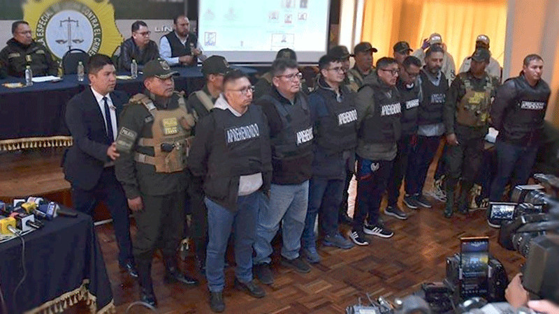 Suman más órdenes de captura contra presuntos autores de intento de golpe de Estado en Bolivia 