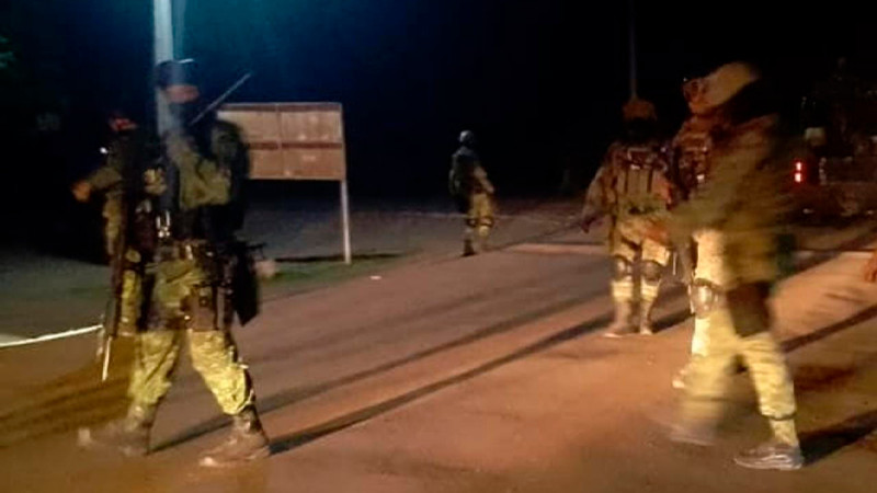Reportan balacera nocturna en La Ruana, Michoacán 