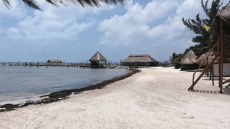 Resguardan embarcaciones pesqueras y turísticas en Cancún ante llegada de huracán Beryl 