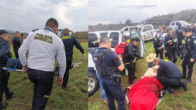 Rayo impacta a padre e hijo en Morelia 