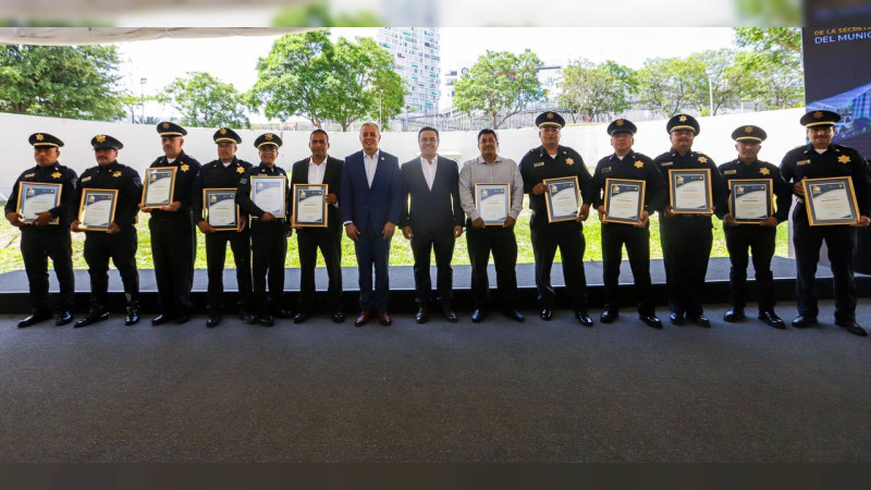 Celebran 26 Aniversario de la Secretaría de Seguridad Pública Municipal en Querétaro 