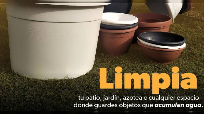 Sigue estas recomendaciones del sector salud para prevenir el dengue 