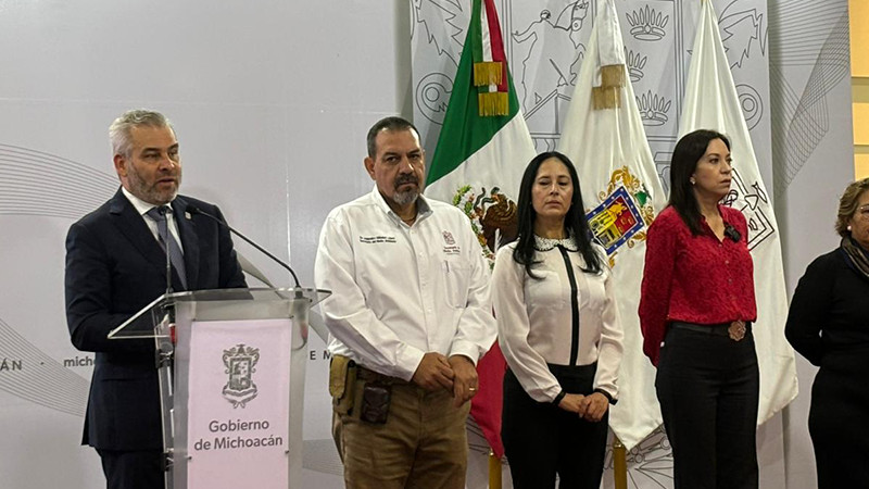 Contratos vinculados a Latinus mantenían secuestrada la Secretaría de Salud Michoacán, acusa gobernador 