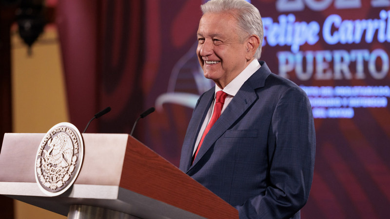 Pablo Gómez, titular de la UIF, está muy bien de salud: AMLO 