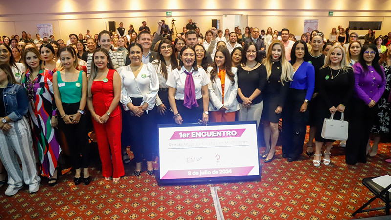 Combatir juntas los retos de la paridad, el llamado de Belinda Hurtado a mujeres electas de Michoacán 