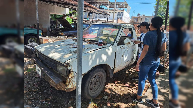Campaña de Descacharrización recorrerá 20 colonias durante la semana en Lázaro Cárdenas