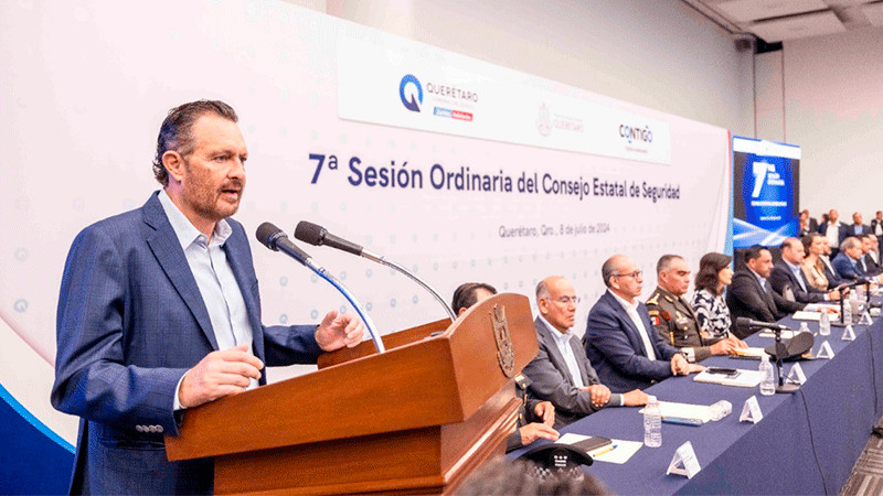Llama gobernador de Querétaro a no politizar el tema de seguridad 