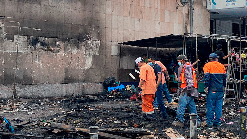 Rehabilita Ayuntamiento espacio para instalar puestos en mercado Independencia