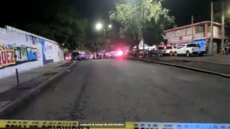 Asesinan a vendedor de hamburguesas en la avenida Pedregal, en Morelia 