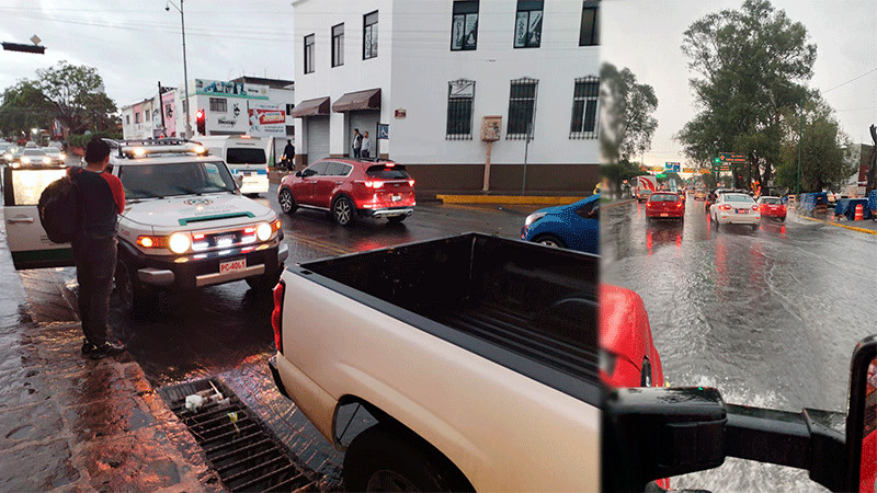 Despliega PC operativo de atención ante inundaciones en Morelia