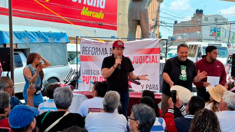 Dirigencia de Morena se definirá por encuesta o elección del Congreso del partido, adelanta Mario Delgado 