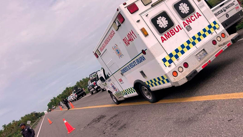 Motociclistas son embestidos en la autopista, uno muere y otro resulta herido  