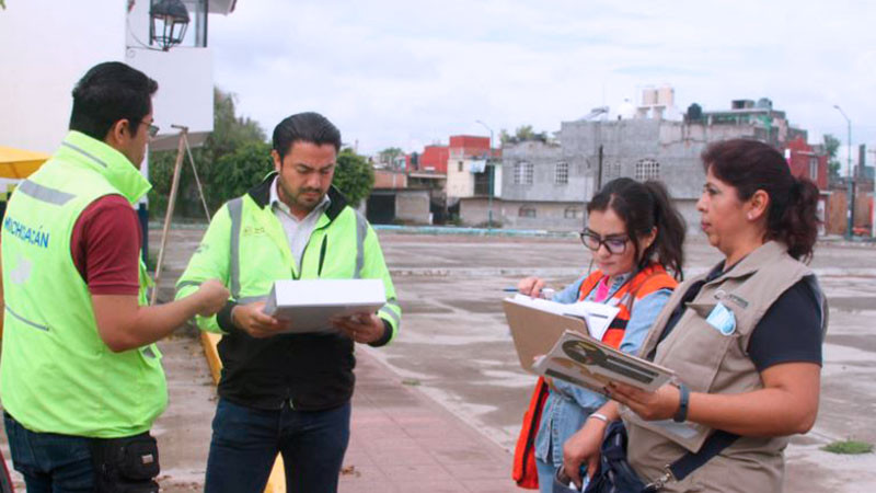 Sector salud despliega brigadas en colonias inundadas de Morelia, Michoacán 