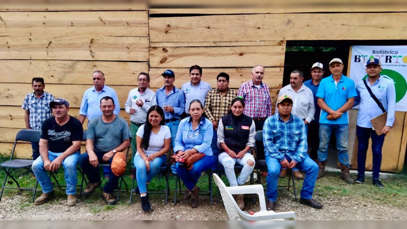 Con nueva biofábrica fortalecen producción ganadera y de aguacate en Cotija: Sader