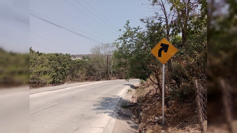 Rehabilitó SCOP camino Parícuaro-Susupuato; beneficiará a 6 mil 500 habitantes
