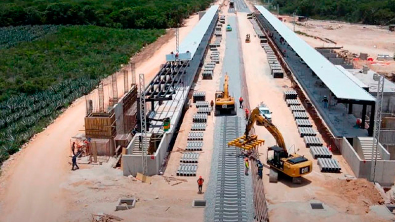 "Es un complot", asegura AMLO ante nueva suspensión de Tramos 5 del Tren Maya 