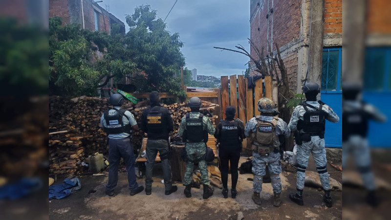 Cae banda de presuntos traficantes en Morelia: Les aseguran más de 23 mil dosis 