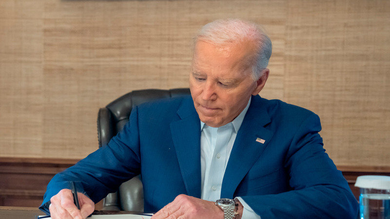 Biden regresa a la campaña con una sensación "optimista" 