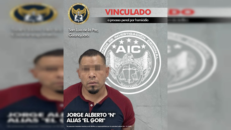 Fiscalía de Guanajuato detiene a presunto responsable de asesinato en San Luis La Paz 