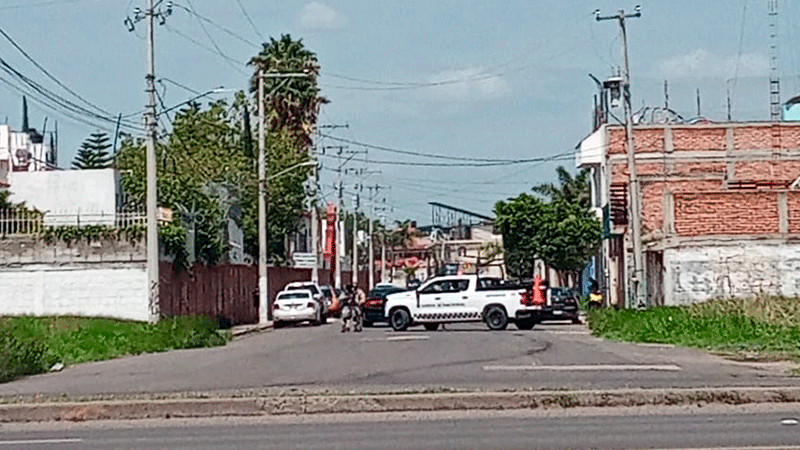 Se registra persecución entre ministeriales y civiles en Celaya, Guanajuato 