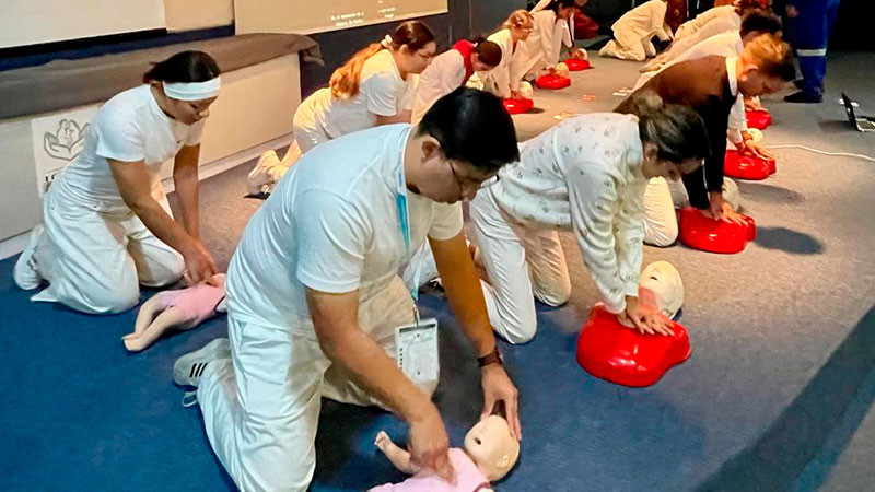 Más de 66 mil usuarios capacitados en primeros auxilios: sector salud  