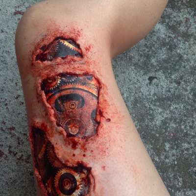 Rani Haese la artista más escalofriante  - Foto 2 