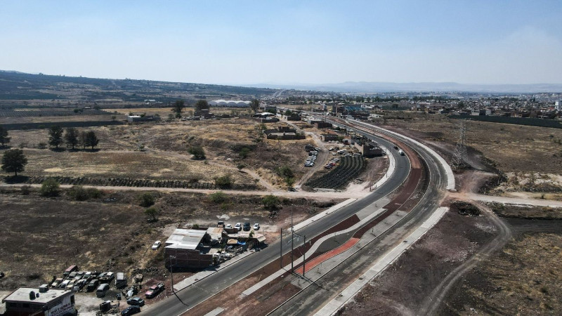 Construcción de libramiento Martí Mercado en La Piedad, con 96 % de avance: Bedolla 