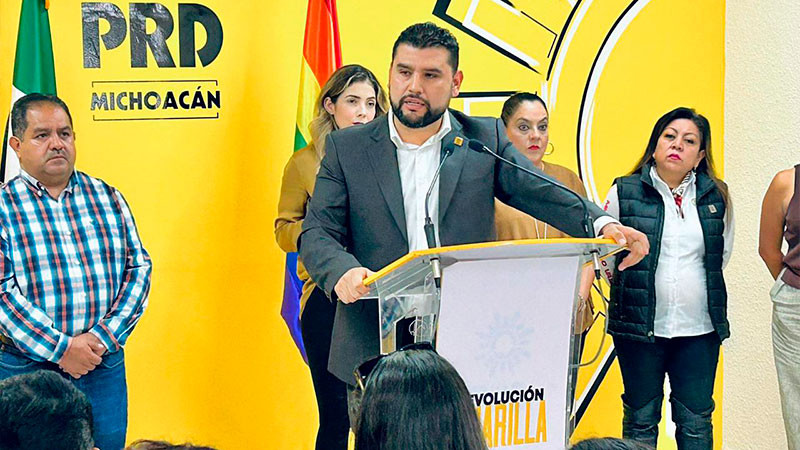 Pide PRD, que recursos que solicitó por adelantado el gobierno, sean de beneficio al estado: Octavio Ocampo 