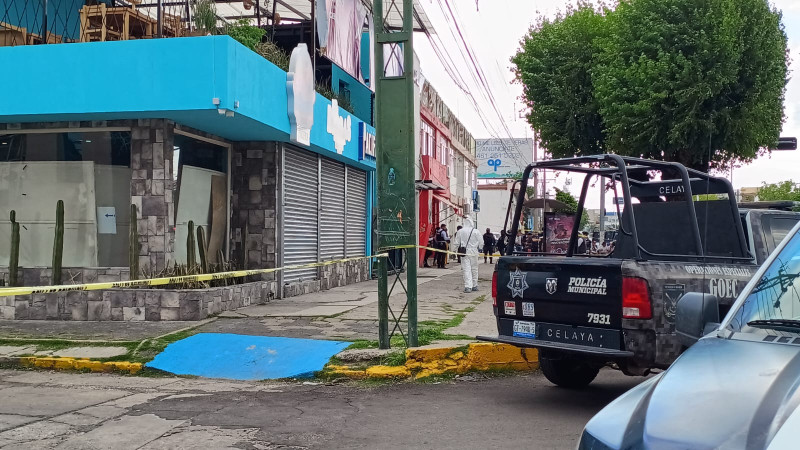 Ataque armado en bar  "Mr Barbas", en Celaya, deja dos muertos y dos heridos